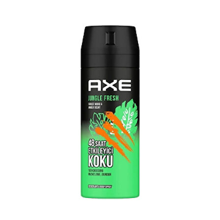 Axe Deodarant 150 Ml. Jungle Fresh 2 Adet