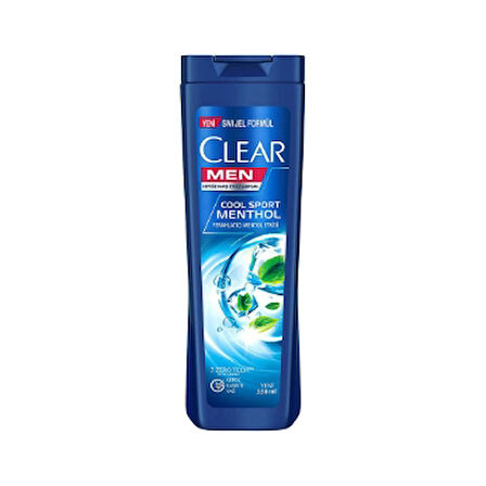Clear Şampuan 350ml Men Cool Sport 2 Adet