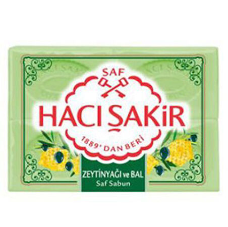 Hacı Şakir Kalıp Sabun Zeytinyağı & Bal 4x150g 2 Adet
