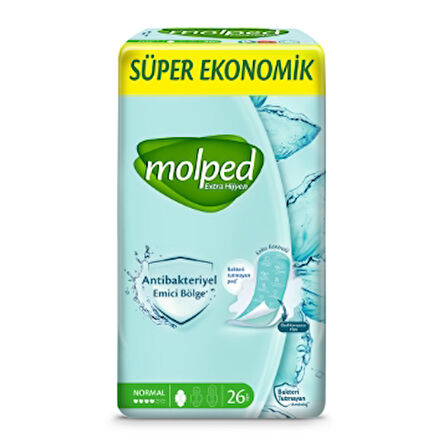 Molped Extra Hijyen Super Eko 24'Lu Normal 2 Adet