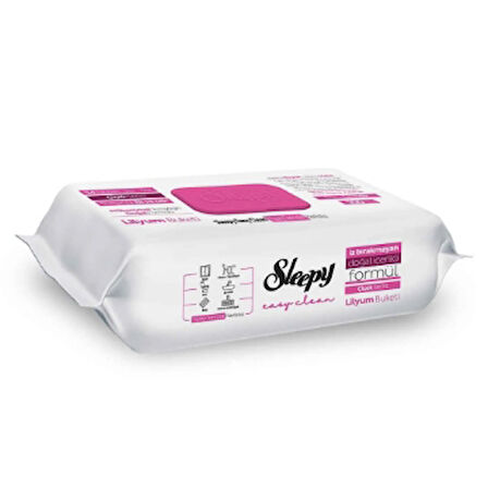 Sleepy Yüzey Temizleme Havlusu 100'Lü Lilyum Buketi 2 Adet