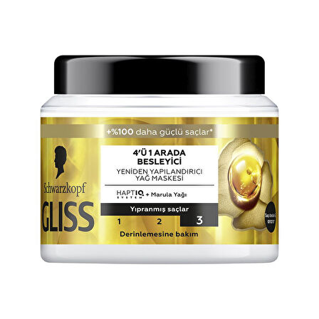 Gliss Sac Bakim Maskesi 400ml Nutritive 2 Adet