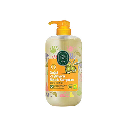 Eyüp Sabri Tuncer Şampuan Bebek 600ml Zeytinyağlı 2 Adet