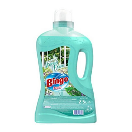 Bingo Fresh Yüzey Temizleyici 2,5l Ferah Evim 3 Adet