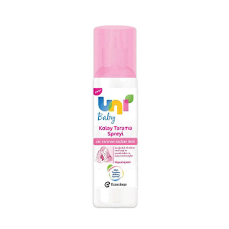 Uni Baby Kolay Tarama Spreyi 200ml 3 Adet