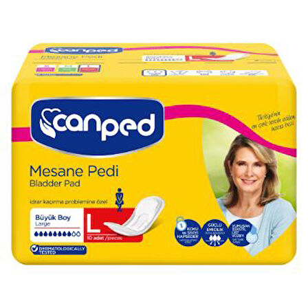 Canped H.Bezi Mesane Pedi Buyuk 10'Lu 3 Adet