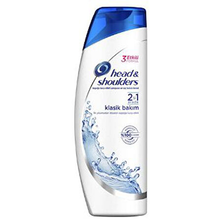Head And Shoulders Şampuan 330ml Klasik Bakım 3 Adet