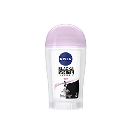 Nivea Deo Stick 50ml Women Invısıble B&W Clear 3 Adet