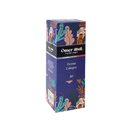 Ömer Abdi Kolonya 400ml Okyanus 3 Adet