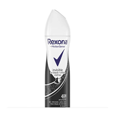 Rexona Deo 150ml Women Invisible Black White 3 Adet