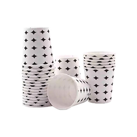 Karton Bardak Extra Kalın 7 Oz 50'Li 3 Adet