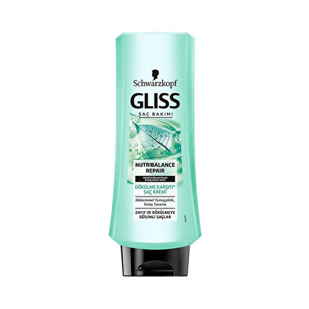 Gliss Saç Bakım Kremi 360 Ml. Aqua Revive 3 Adet