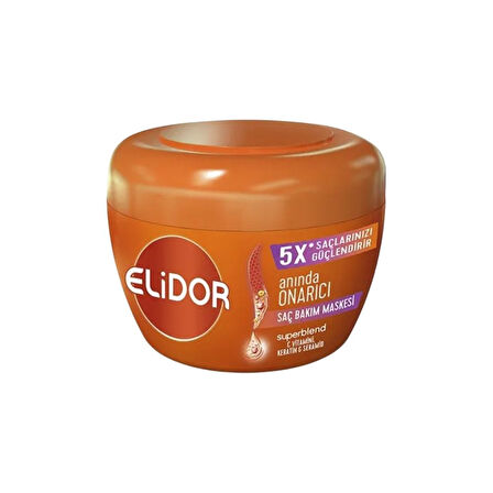 Elidor Sac Bakim Maskesi 160ml Aninda Onarici 3 Adet