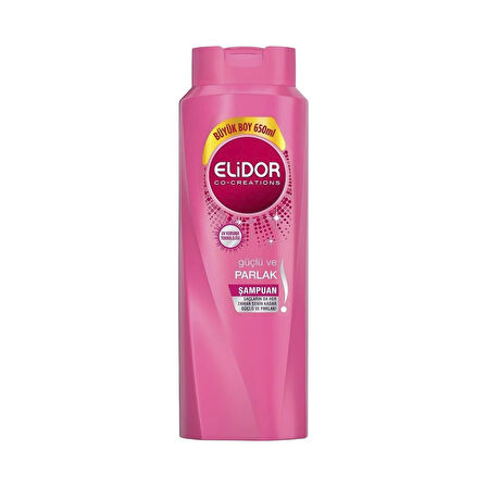 Elidor Samp. 650ml Guclu Ve Parlak 3 Adet