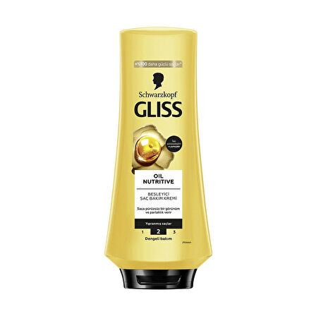 Gliss Sbk 360ml Oil Nutritive 3 Adet