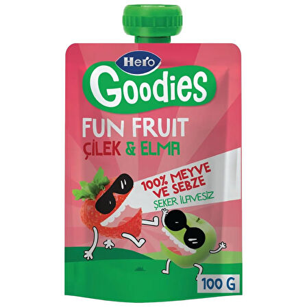 Hero Goodies Cilek Elma 100gr 3 Adet