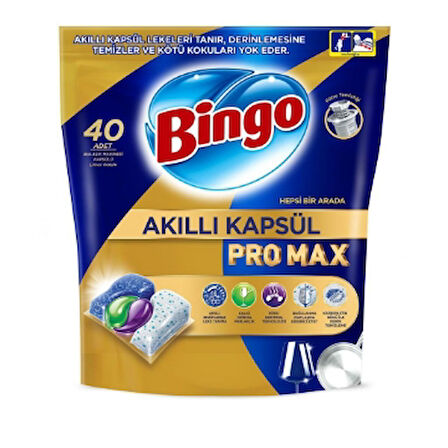 Bingo Kapsül Tablet Akıllı Pro Max 40'Lı 4 Adet