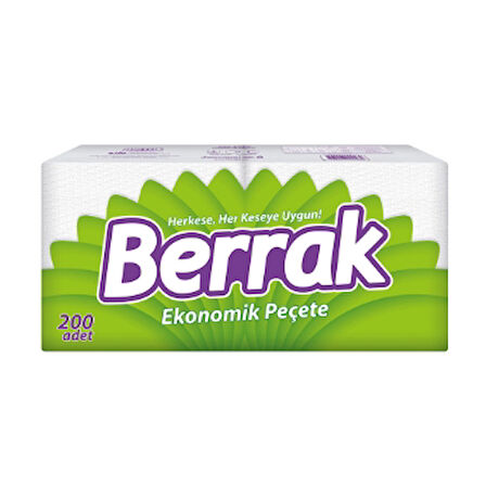 Berrak Peçete 200'Lü 4 Adet