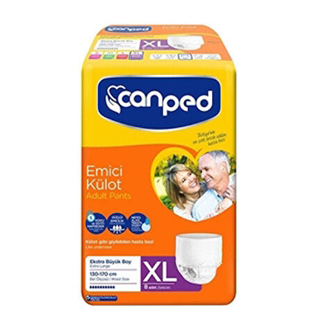 Canped H.Bezi Emici Kulot Extra Large 7'Li 4 Adet