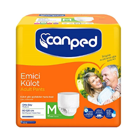 Canped H.Bezi Emici Kulot Orta 9'Lu 4 Adet