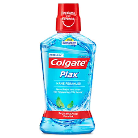 Colgate A.Bakim Suyu Plax 500ml Nane Ferahligi 4 Adet