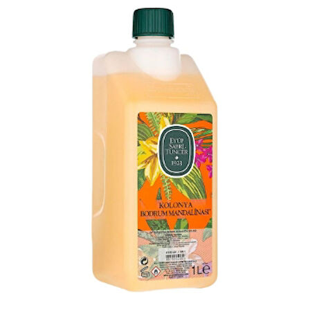 E.S.T. Kolonya 1l Bodrum Mandalinasi K.Kapak 4 Adet