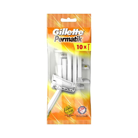 Gillette Permatik 10'Lu Poşet 4 Adet