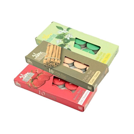 Bozkurt Tea-Light Mum 10'Lu 4 Adet