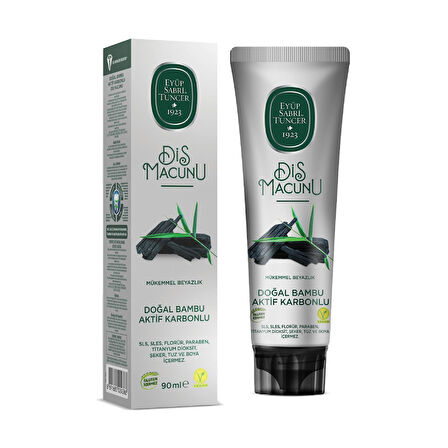 Eyüp Sabri Tuncer Diş Macunu 90ml Doğal Bambu Aktif Kar.. 4 Adet