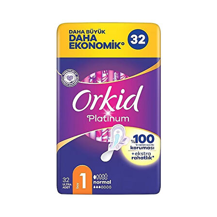 Orkid Platinum Normal 32'Li (1) 4 Adet