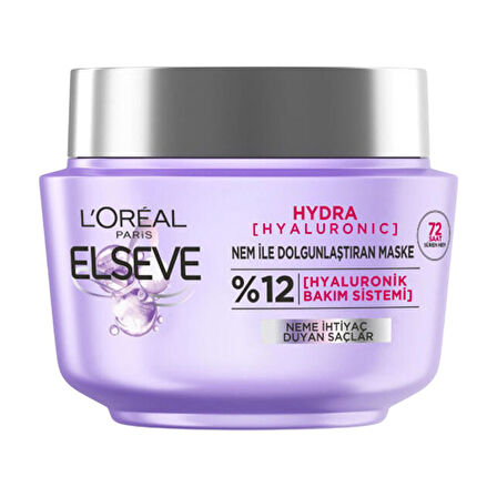 Elseve Sac Maskesi 300ml Hyalurom Kvz. 4 Adet