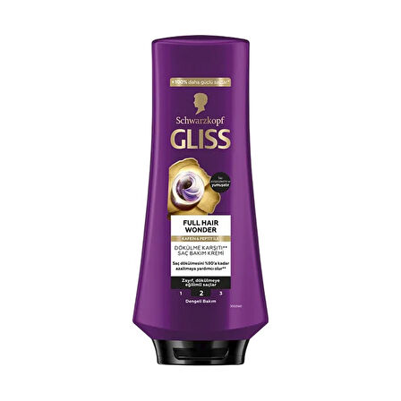 Gliss Sbk 360ml Full Hair Wonder 4 Adet