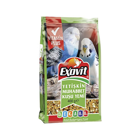 Exovit Yetiskin Muhabbet Kusu Yem 400gr 4 Adet