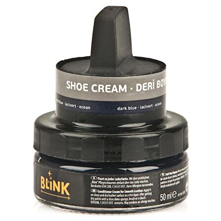 Blink Lacivert Deri Ayakkabı Boyası 50 ml