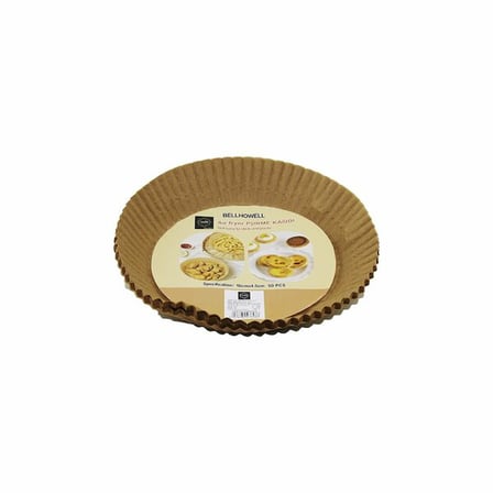AİR FRYER 50 PCS YUVARLAK TABAN: 16CM KENAR: 5CM KAĞIT PİŞİRME KALIBI