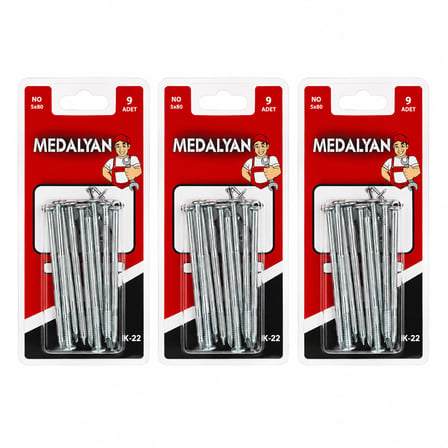 108 ADET 5X80 BETON ÇELİK ÇİVİ 12X9PCS