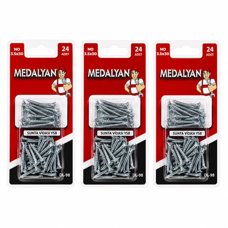 288 ADET 3.5X30 12X24PCS SUNTA VİDASI