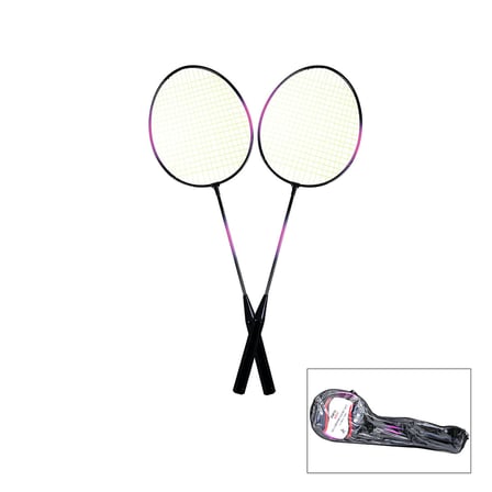 2PCS BADMİNTON RAKET SETİ ÇANTALI