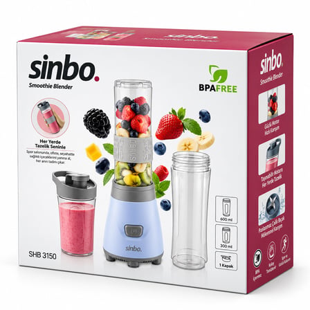 SMOOTHIE BLENDER 300W SHB-3150