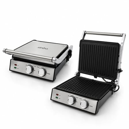IZGARA VE TOST MAKİNESİ 4 DİLİM YAPIŞMAZ YÜZEY 2000W SSM-2598