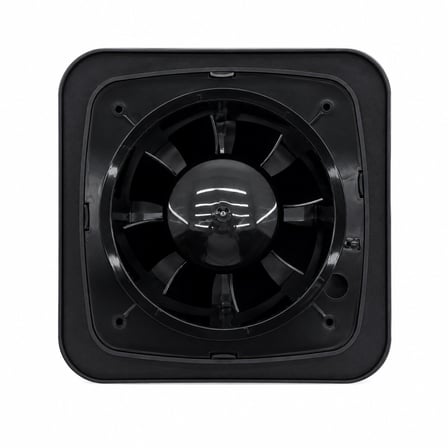 PLASTİK ASPİRATÖR 150 ANTRASİT BANYO TUVALET HAVALANDIRMA ASPİRATÖRÜ 20W 2800RPM 320M3/H EBT-150SA