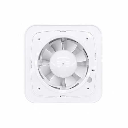 PLASTİK ASPİRATÖR 120 BEYAZ BANYO TUVALET HAVALANDIRMA ASPİRATÖRÜ 16W 1900RPM 80M3/H EBT-120SB