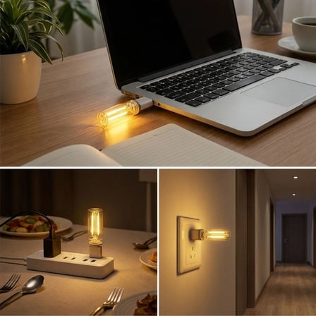 Cam Şişe USB LED Işık, Dekoratif Masaüstü Gece Lambası, Şişe İçin Ambiyans Aydınlatma ve Dekoratif Lamba i