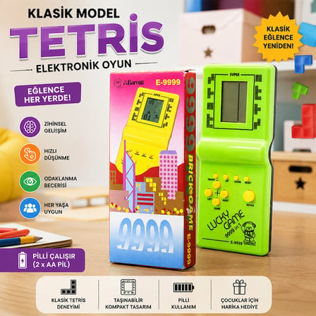 TETRİS 9999IN1 BRICK GAME