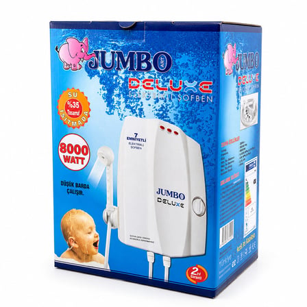 JUMBO BEYAZ ELEKTRİKLİ ŞOFBEN 7.500-9000W