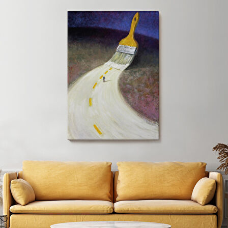 Kendi Yolunu Çiz Duvar Tablosu-6071