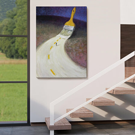 Kendi Yolunu Çiz Duvar Tablosu-6071