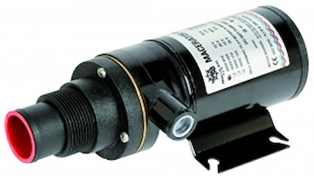 Macerator. 45 lt/dak. Kapasite. Giriş ø 38 mm, çıkış ø 25 mm 12V