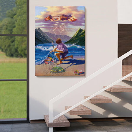 Çevre Temizliği Temalı Duvar Tablosu-6075