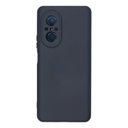 Huawei Nova 9 SE Kılıf Nano içi Kadife Silikon - Lacivert